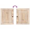 vidaXL Σετ Επίπλων Μπάνιου με συρτάρι 4 pcs Λευκό 38 x 33 x 160 εκ.
