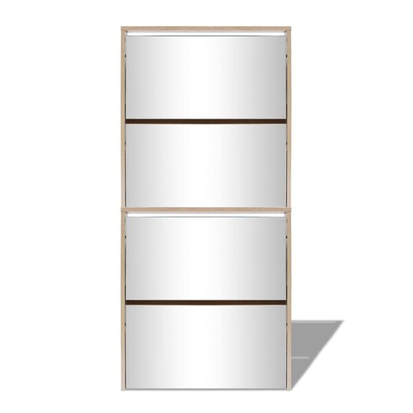 vidaXL &Pi;&alpha;&pi;&omicron;&upsilon;&tau;&sigma;&omicron;&theta;ή&kappa;&eta; &Kappa;&alpha;&theta;&rho;έ&phi;&tau;&eta;&sigmaf; 4 &Epsilon;&pi;&iota;&pi;έ&delta;&omega;&nu; &Chi;&rho;ώ&mu;&alpha; &Delta;&rho;&upsilon;&sigmaf; 63 x 17 x 134 &epsilon;&kappa;.