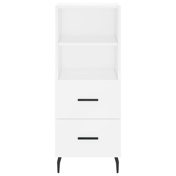 vidaXL Ντουλάπι Λευκό 34,5 x 34 x 90 εκ. από Επεξεργασμένο Ξύλο