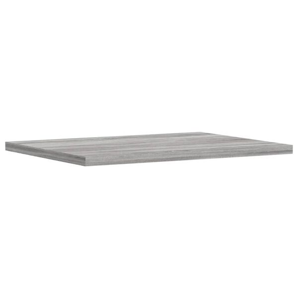 vidaXL Ράφια Τοίχου 4 τεμ. Γκρι Sonoma 40x30x1,5 εκ. Επεξεργ. Ξύλο