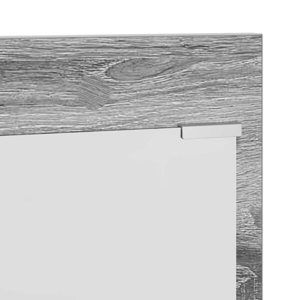 vidaXL Τοίχου Κρεμάστρα Γκρι Sonoma 90 x 10 x 50 εκ Επεξεργασμένο ξύλο