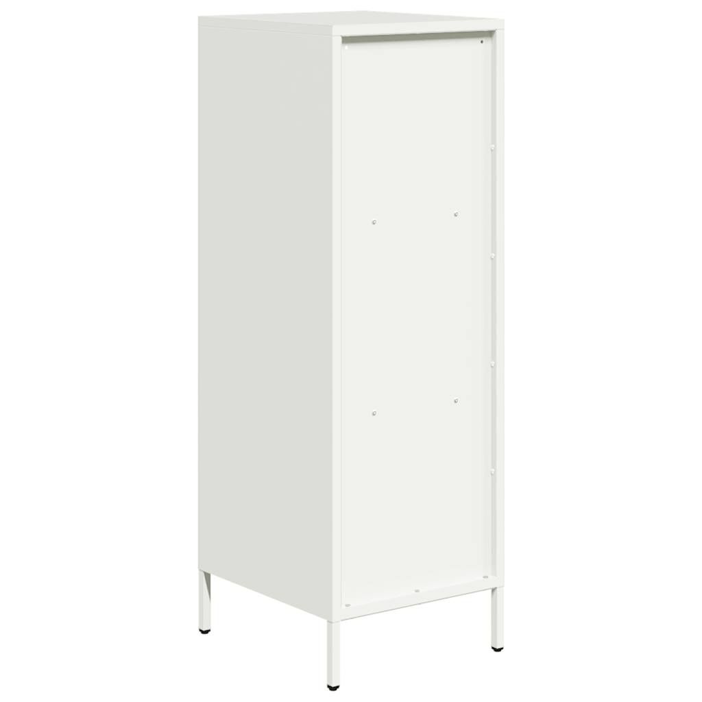 vidaXL Ντουλάπι Λευκό 35x39x103,5 εκ. από Χάλυβα