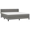 vidaXL &Kappa;&rho;&epsilon;&beta;ά&tau;&iota; Boxspring &mu;&epsilon; &Sigma;&tau;&rho;ώ&mu;&alpha; &Sigma;&kappa;&omicron;ύ&rho;&omicron; &Gamma;&kappa;&rho;&iota; 160x200 &epsilon;&kappa; &Upsilon;&phi;&alpha;&sigma;&mu;ά&tau;&iota;&nu;&omicron;