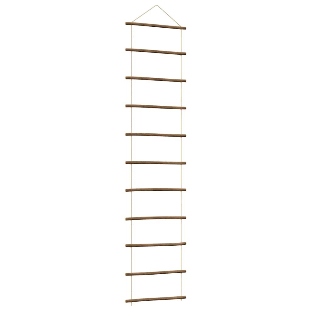 vidaXL Διακόσμηση τοίχου σε σχήμα σκάλας 50x200 cm Φυσικό κλαδί