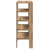 vidaXL Ράφι παπουτσιών Artisan Oak 61x32x87,5 cm Κατασκευασμένο ξύλο