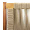 vidaXL Εξωτερικά Έπιπλα 2 pcs Μπεζ 78 x 67 x 73εκ. Μασίφ ξύλο ακακίας