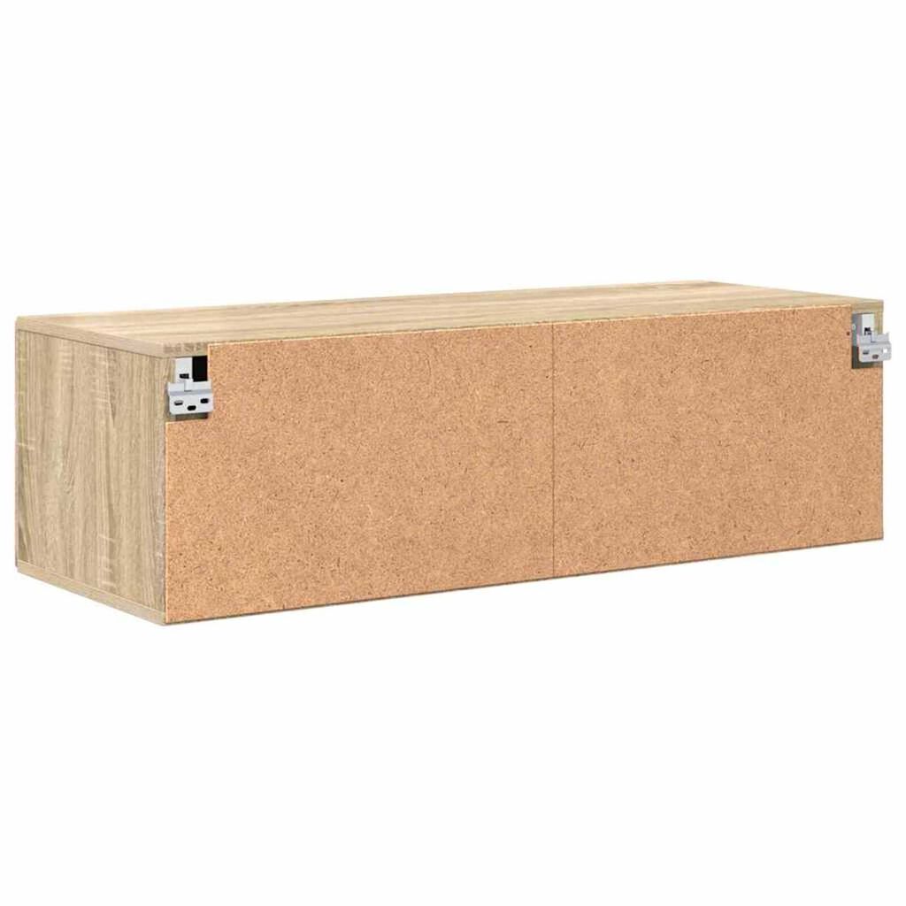 vidaXL Ντουλάπι TV Sonoma Δρυς 100.5 x 39 x 30 εκ Επεξεργασμένο ξύλο