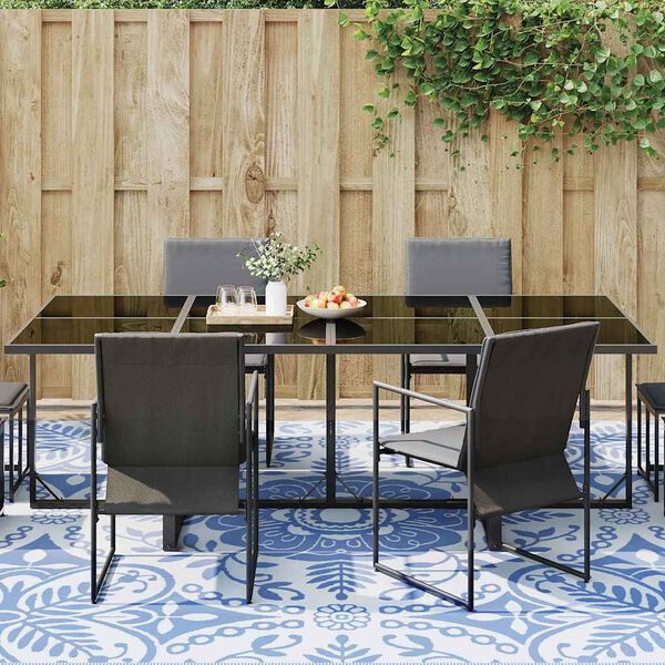 vidaXL Χαλί εξωτερικού χώρου ARAKIL Γαλάζιο 300 x 400 cm PP