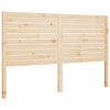 vidaXL Κεφαλάρι Κρεβατιού 206 x 4 x 100 εκ. από Μασίφ Ξύλο Πεύκου