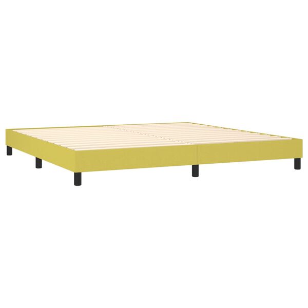 vidaXL &Kappa;&rho;&epsilon;&beta;ά&tau;&iota; Boxspring &mu;&epsilon; &Sigma;&tau;&rho;ώ&mu;&alpha; &Pi;&rho;ά&sigma;&iota;&nu;&omicron; 200x200 &epsilon;&kappa;. &Upsilon;&phi;&alpha;&sigma;&mu;ά&tau;&iota;&nu;&omicron;