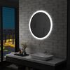 vidaXL Καθρέφτης Μπάνιου με LED 80 εκ.
