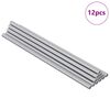 vidaXL &Rho;ά&beta;&delta;&omicron;&sigmaf; &Mu;&epsilon; &Sigma;&pi;&epsilon;ί&rho;&omega;&mu;&alpha; 12 &tau;&epsilon;&mu;. &Alpha;&sigma;&eta;&mu;ί 6 x 170 mm &Alpha;&tau;&sigma;ά&lambda;&iota;