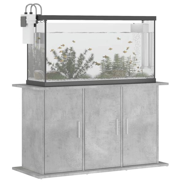 vidaXL Βάση Ενυδρείου Γκρι από Σκυρόδεμα 101 x 41 x 58 εκ. από Τεχνητό Ξύλο