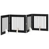 vidaXL &Sigma;&tau;&epsilon;&rho;&epsilon;&omega;&mu;έ&nu;&eta; &gamma;&upsilon;&alpha;&lambda;&iota;&sigma;&tau;&epsilon;&rho;ή &pi;ύ&lambda;&eta; &gamma;&iota;&alpha; &sigma;&kappa;ύ&lambda;&omicron;&upsilon;&sigmaf; 4 pcs &Mu;&alpha;ύ&rho;&eta; &Delta;&rho;&upsilon;&sigmaf; 321 &epsilon;&kappa;