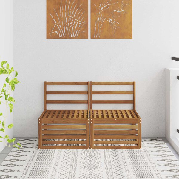 vidaXL 2 &Tau;&epsilon;&mu;ά&chi;&iota;&omicron; &Mu;&epsilon;&sigma;&alpha;ί&omicron;&sigmaf; &kappa;&alpha;&nu;&alpha;&pi;έ&sigmaf; &epsilon;&xi;&omega;&tau;&epsilon;&rho;&iota;&kappa;&omicron;ύ &chi;ώ&rho;&omicron;&upsilon; &Sigma;&tau;&epsilon;&rho;&epsilon;ό &Xi;ύ&lambda;&omicron; &Alpha;&kappa;&alpha;&kappa;ί&alpha;&sigmaf;