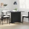vidaXL Τραπεζαρία Μαύρη 110 x 60 x 75 εκ. από Επεξ. Ξύλο