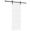 vidaXL &Sigma;&upsilon;&rho;ό&mu;&epsilon;&nu;&eta; &Pi;ό&rho;&tau;&alpha; 78 x 202 cm &Epsilon;&pi;&epsilon;&xi;&epsilon;&rho;&gamma;&alpha;&sigma;&mu;έ&nu;&omicron; &Xi;ύ&lambda;&omicron; &Lambda;&epsilon;&upsilon;&kappa;ό &kappa;&alpha;&iota; &Mu;&alpha;ύ&rho;&omicron;