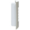 vidaXL Εξωτερικά Φωτιστικά Τοίχου 2 pcs Ασημί 23.5 x 10.5 x 26 εκ