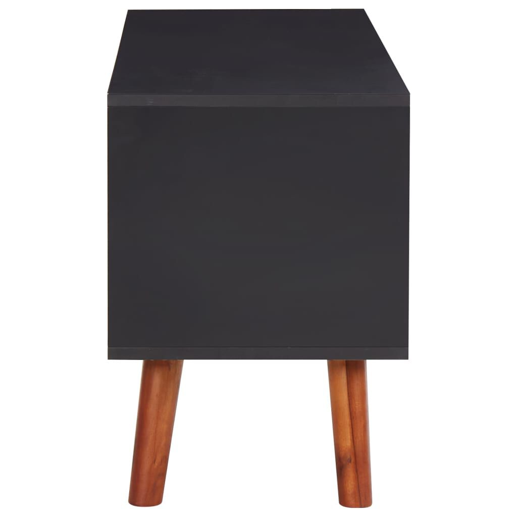 vidaXL Έπιπλο Τηλεόρασης 110x35x50 εκ. από Μασίφ Ξύλο Ακακίας και MDF