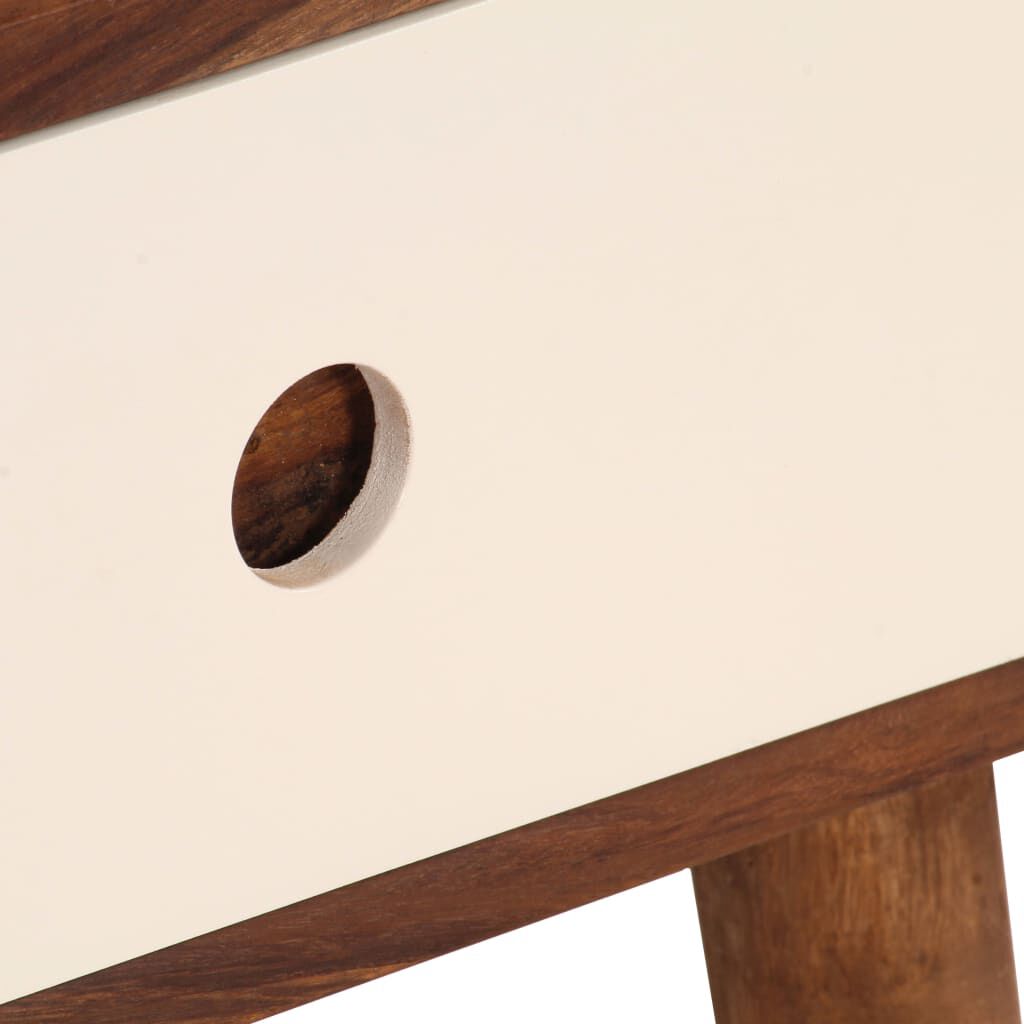 vidaXL Κομοδίνο 45 x 30 x 45 εκ. από Μασίφ Ξύλο Ακακίας