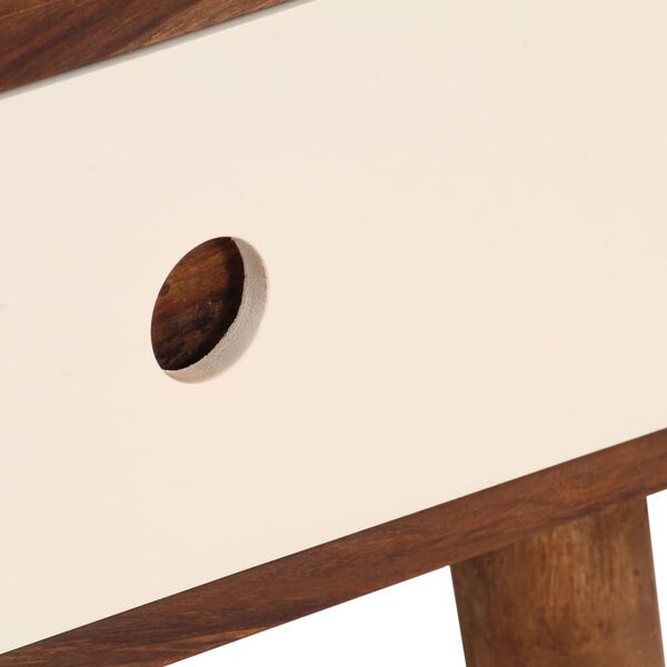 vidaXL Κομοδίνο 45 x 30 x 45 εκ. από Μασίφ Ξύλο Ακακίας