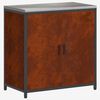vidaXL &Alpha;&pi;&omicron;&theta;&eta;&kappa;&epsilon;&upsilon;&tau;&iota;&kappa;ό&sigmaf; &Chi;ώ&rho;&omicron;&sigmaf; &Kappa;&omicron;&upsilon;&zeta;ί&nu;&alpha;&sigmaf; &Sigma;&kappa; rusty 60 x 50 x 92 &epsilon;&kappa; &Alpha;&tau;&sigma;ά&lambda;&iota;