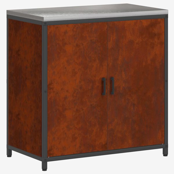 vidaXL &Alpha;&pi;&omicron;&theta;&eta;&kappa;&epsilon;&upsilon;&tau;&iota;&kappa;ό&sigmaf; &Chi;ώ&rho;&omicron;&sigmaf; &Kappa;&omicron;&upsilon;&zeta;ί&nu;&alpha;&sigmaf; &Sigma;&kappa; rusty 60 x 50 x 92 &epsilon;&kappa; &Alpha;&tau;&sigma;ά&lambda;&iota;