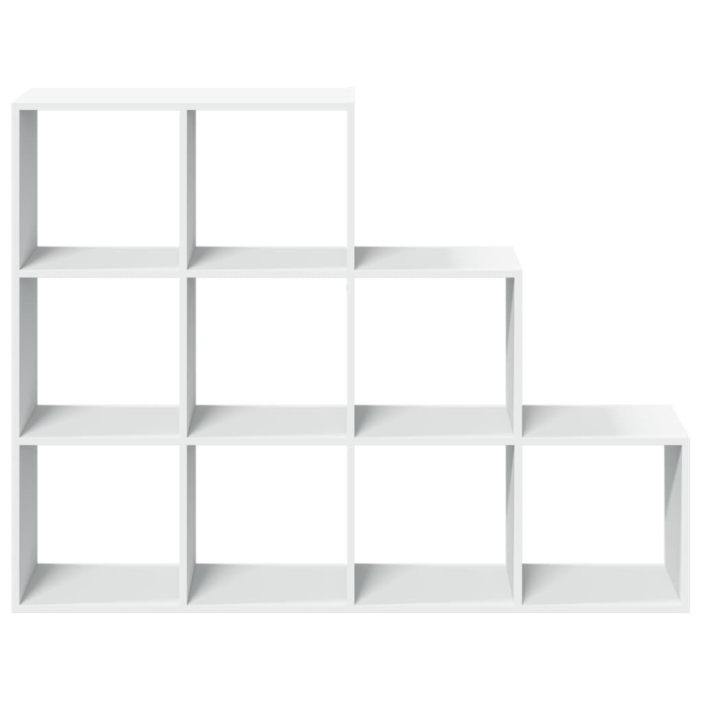 vidaXL Βιβλιοθήκη/Διαχωριστικό Χώρου 3 Επ. 137,5x29x103,5εκ. Επ. Ξύλο