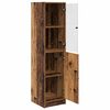 vidaXL Highboard &Pi;&alpha;&lambda;&iota;ό &Xi;ύ&lambda;&omicron; 35 x 37 x 142 &epsilon;&kappa; &Epsilon;&pi;&epsilon;&xi;&epsilon;&rho;&gamma;&alpha;&sigma;&mu;έ&nu;&omicron; &xi;ύ&lambda;&omicron;