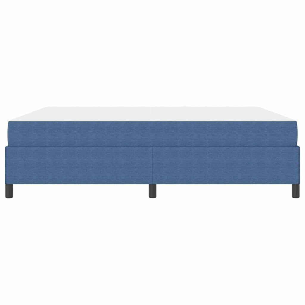vidaXL Σκελετός Κρεβατιού Μπλε 180 x 200 cm Βελούδο