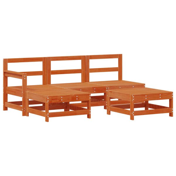 vidaXL &Sigma;&epsilon;&tau; &Xi;&alpha;&pi;&lambda;ώ&sigma;&tau;&rho;&alpha;&sigmaf; &Kappa;ή&pi;&omicron;&upsilon; 5 pcs &Kappa;&epsilon;&rho;&omega;&mu;έ&nu;&omicron; &Kappa;&alpha;&phi;έ &Sigma;&tau;&epsilon;&rho;&epsilon;ό &pi;&epsilon;ύ&kappa;&omicron;