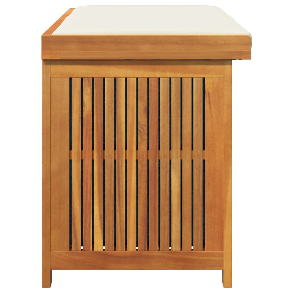 vidaXL Κουτί Μαξιλαριών Εξ. Χώρου 113x50x60,5 εκ. Μασίφ Ξύλο Ακακίας