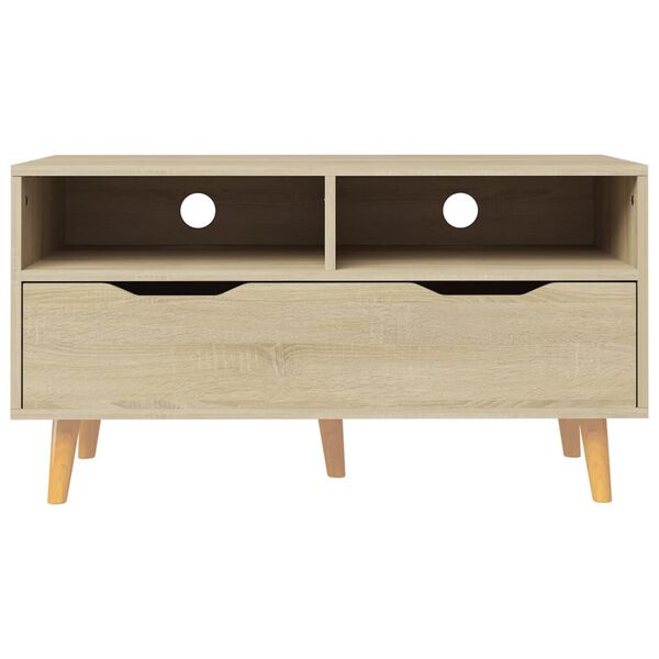 vidaXL Έπιπλο Τηλεόρασης Sonoma Δρυς 90x40x48,5 εκ. Επεξεργασμένο Ξύλο