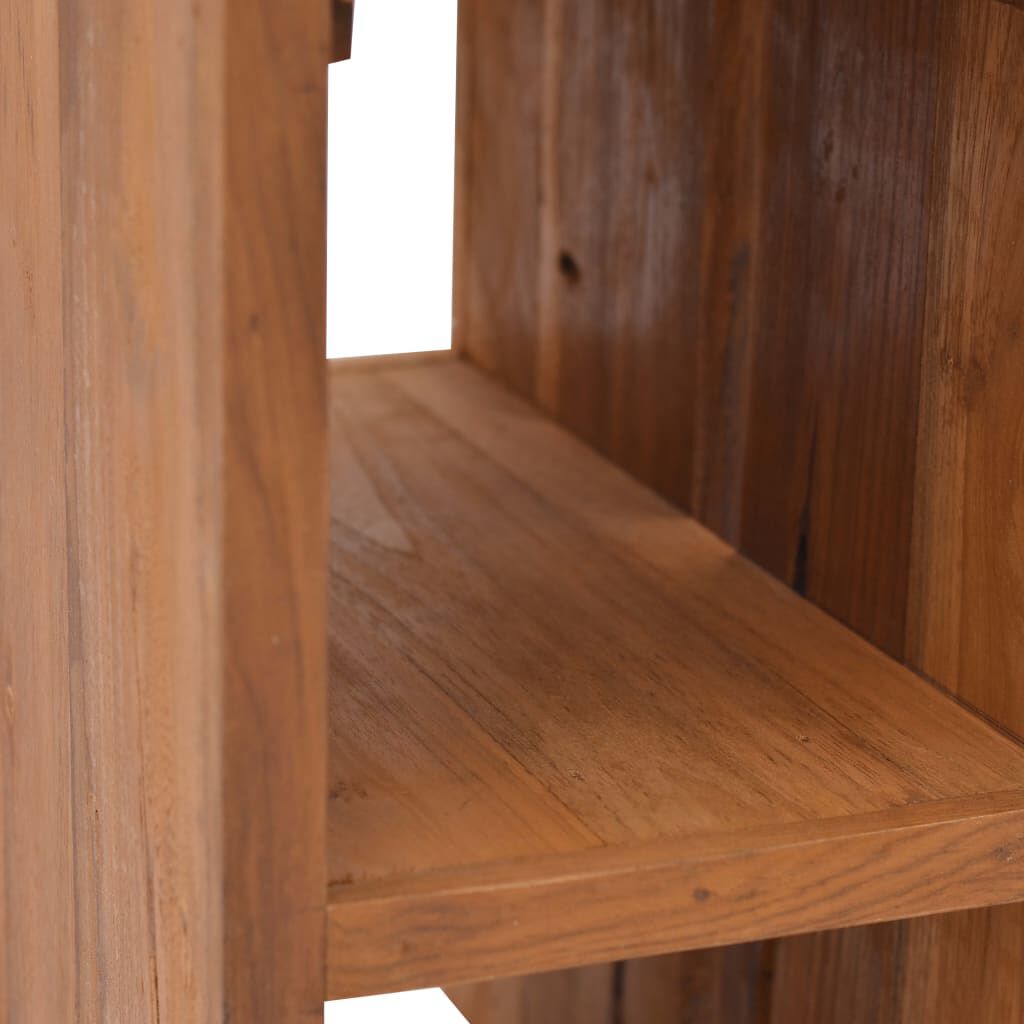 vidaXL Κομοδίνο 20 x 35 x 50 εκ. από Μασίφ Ξύλο Teak