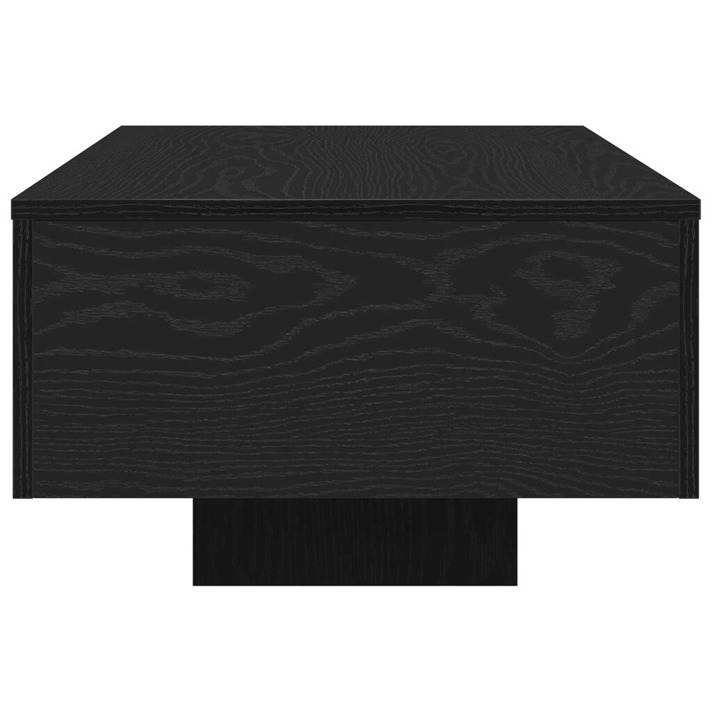 vidaXL Τραπεζάκι Σαλονιού Μαύρη δρυς 100 x 49.5 x 31 cm