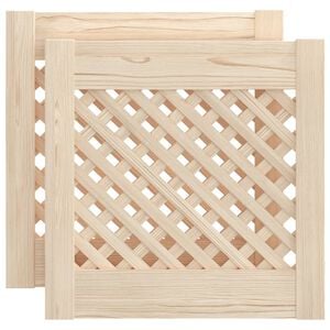 vidaXL &Pi;&omicron;&rho;&tau;ά&kappa;&iota;&alpha; &mu;&epsilon; &Pi;&lambda;έ&gamma;&mu;&alpha; 2 &Tau;&epsilon;&mu;. 39,5x39,5 &epsilon;&kappa;. &alpha;&pi;ό &Mu;&alpha;&sigma;ί&phi; &Xi;ύ&lambda;&omicron; &Pi;&epsilon;ύ&kappa;&omicron;&upsilon;