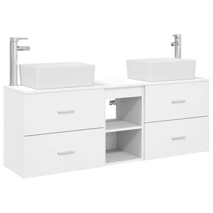 vidaXL &Sigma;&epsilon;&tau; &Nu;&tau;&omicron;&upsilon;&lambda;&alpha;&pi;&iota;ώ&nu; &Mu;&pi;ά&nu;&iota;&omicron;&upsilon; 3 &tau;&mu;&chi;. &Lambda;&epsilon;&upsilon;&kappa;ό 136 x 35 x 80 cm