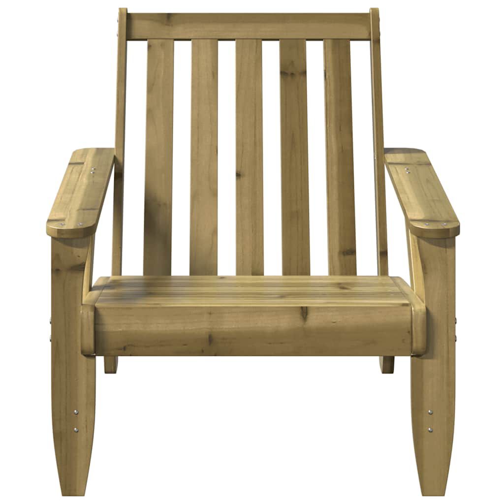 vidaXL Καρέκλα κήπου Adirondack 75x77x77 cm Εμποτισμένο ξύλο πεύκο