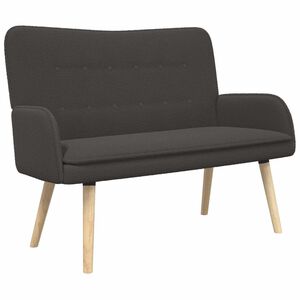 vidaXL &Kappa;&alpha;&nu;&alpha;&pi;έ&sigmaf; 2 &alpha;&tau;ό&mu;&omega;&nu; &Sigma;&kappa;&omicron;ύ&rho;&omicron; &Gamma;&kappa;&rho;&iota; 115 x 61 x 87 &epsilon;&kappa;. &Mu;&pi;&omicron;&upsilon;&kappa;&lambda;έ