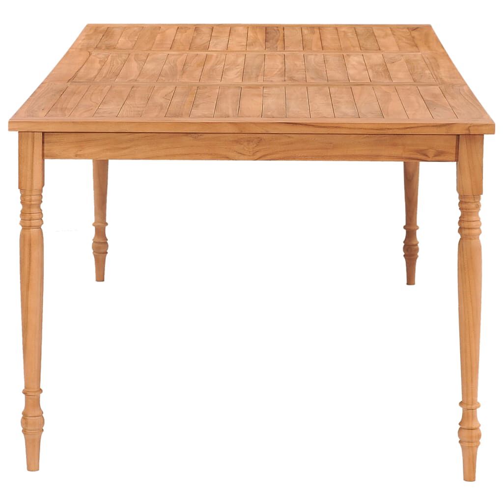 vidaXL Τραπέζι Batavia 200 x 100 x 75 εκ. από Μασίφ Ξύλο Teak