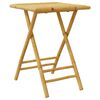 vidaXL Τραπέζι Κήπου Πτυσσόμενο 55x55x75 εκ. από Μπαμπού