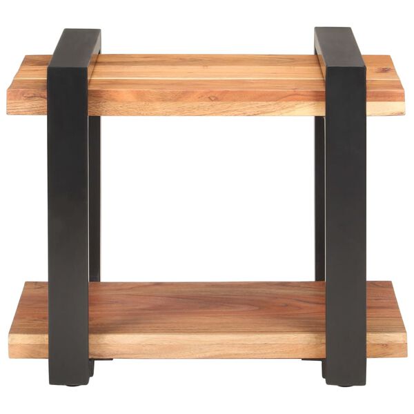 vidaXL Κομοδίνο 50 x 40 x 40 εκ. από Μασίφ Ξύλο Ακακίας