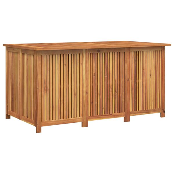 vidaXL Μπαούλο Αποθήκευσης Κήπου 150x80x75 εκ. από Μασίφ Ξύλο Ακακίας