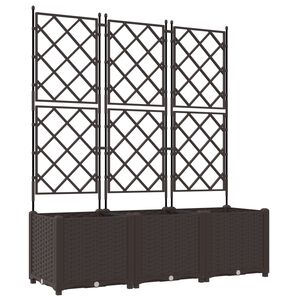 vidaXL &Gamma;&lambda;ά&sigma;&tau;&rho;&alpha; &Kappa;ή&pi;&omicron;&upsilon; 3 pcs &Kappa;&alpha;&phi;έ 120 x 40 x 143 &epsilon;&kappa;. &Pi;&lambda;&alpha;&sigma;&tau;&iota;&kappa;ό