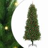 vidaXL &Chi;&rho;&iota;&sigma;&tau;&omicron;&upsilon;&gamma;&epsilon;&nu;&nu;&iota;ά&tau;&iota;&kappa;&omicron; &Delta;έ&nu;&tau;&rho;&omicron; &mu;&epsilon; 300 LED &mu;&epsilon; &beta;ά&sigma;&eta; &Pi;&rho;ά&sigma;&iota;&nu;&omicron; 240 cm PE