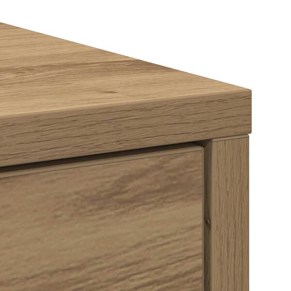 vidaXL Συρταριέρα με Συρτάρια Τεχνίτης Δρυς 80x34x76 εκ. Επεξ. Ξύλο