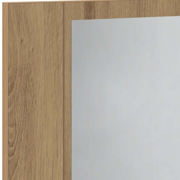 vidaXL Καθρέφτης Ντουλάπι Αρτισιανή Δρυς 60x12x45 εκ. Επεξ. Ξύλο