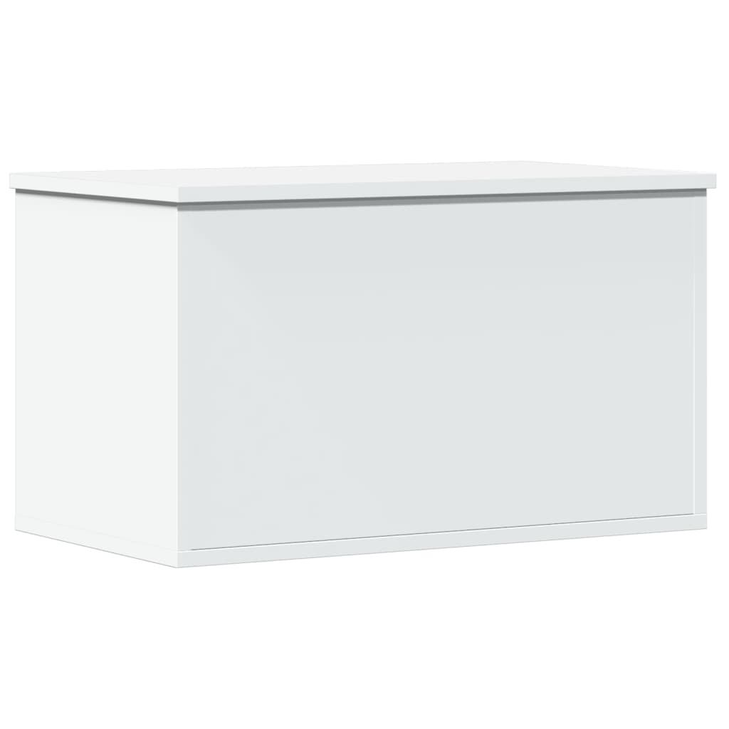 vidaXL Κουτί Αποθήκευσης Λευκό 60x35x35 εκ. από Επεξεργασμένο Ξύλο
