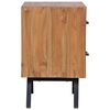 vidaXL Κομοδίνο 40 x 35 x 55 εκ. από Μασίφ Ξύλο Teak