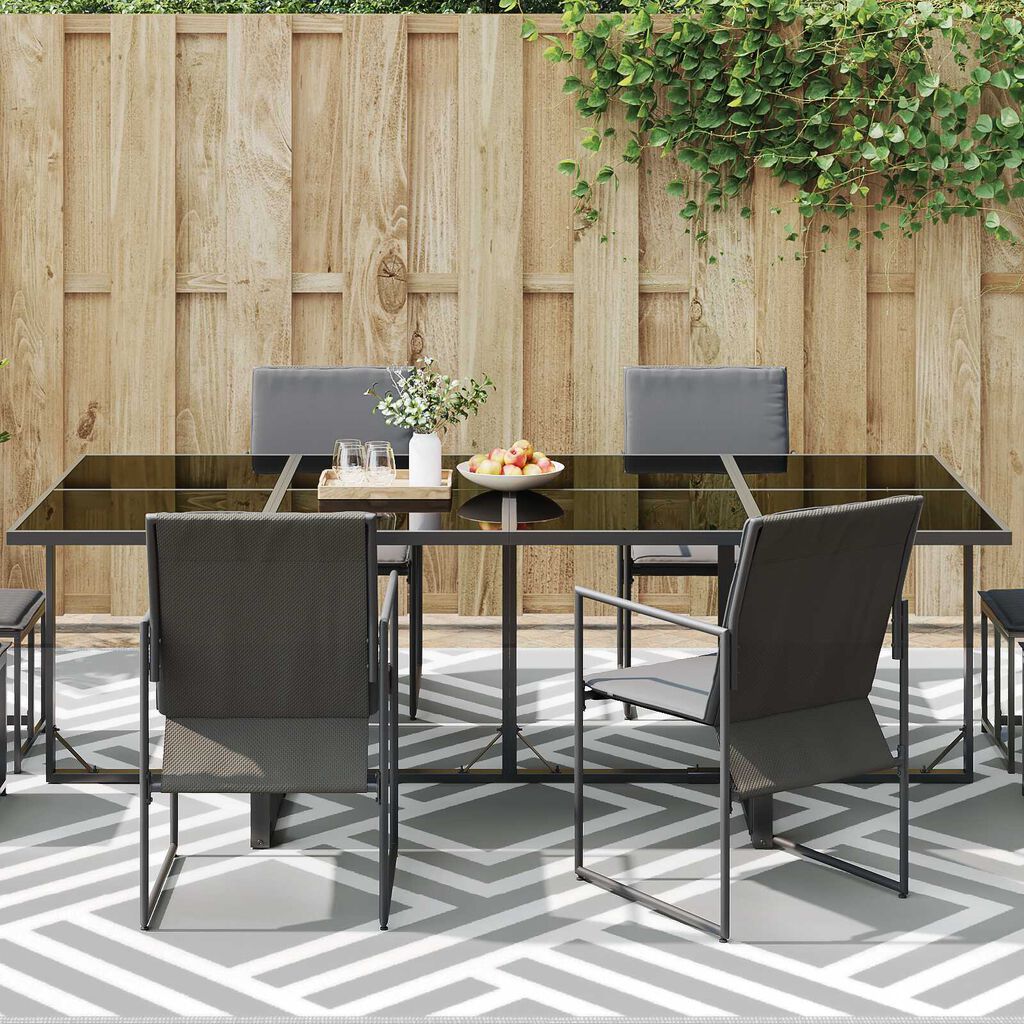 vidaXL Εξωτερικό Χαλί 'ARAKIL' Γκρίζο 300x400 cm PP